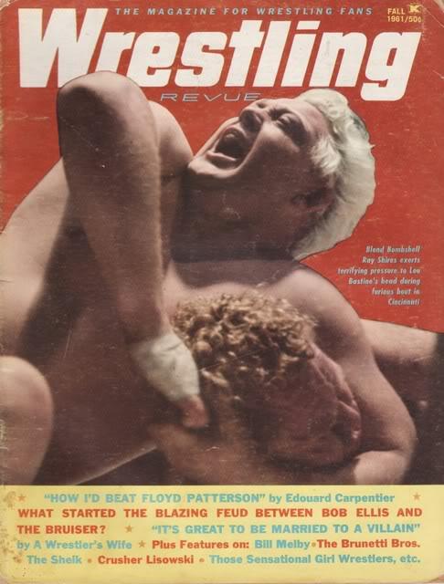 Wrestling Revue 1961 Magazine PWcatalog