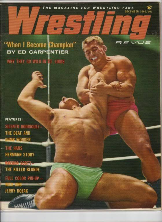 Wrestling Revue December 1962 Magazine PWcatalog