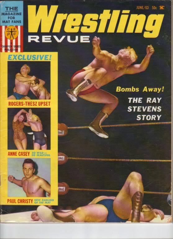 Wrestling Revue June 1963 Magazine PWcatalog