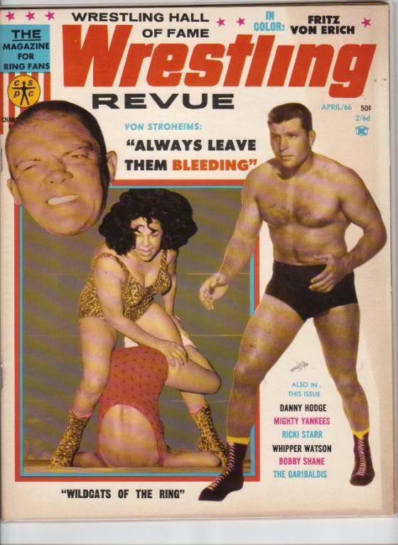 Wrestling Revue April 1966 Magazine PWcatalog