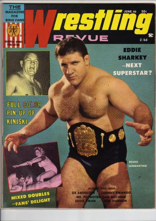 Wrestling Revue June 1966 Magazine PWcatalog