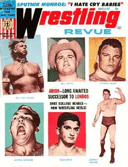 Wrestling Revue March 1967 Magazine PWcatalog
