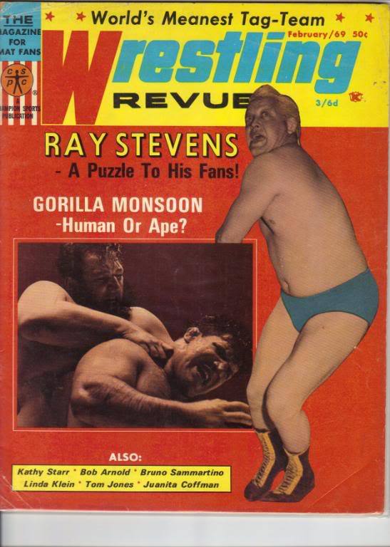 Wrestling Revue February 1969 Magazine PWcatalog