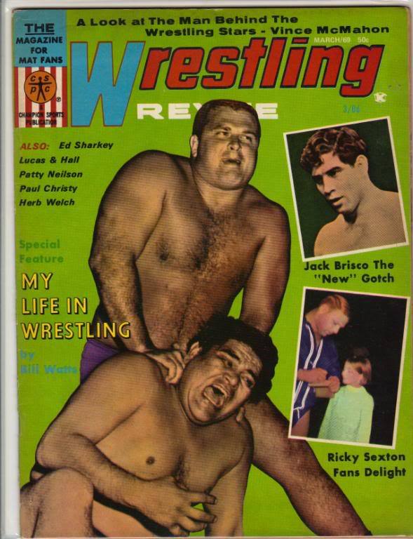 Wrestling Revue March 1969 Magazine PWcatalog