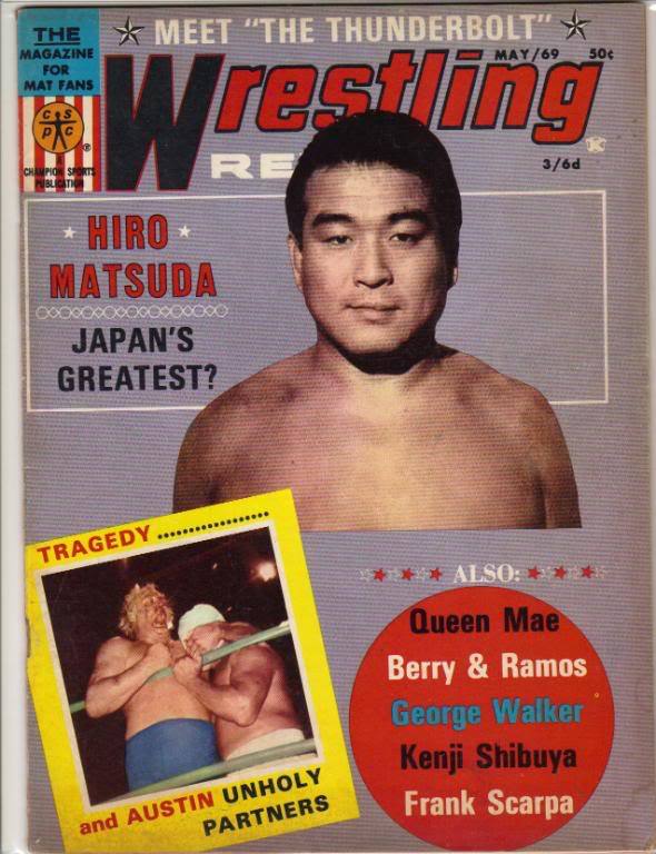 Wrestling Revue May 1969 Magazine PWcatalog