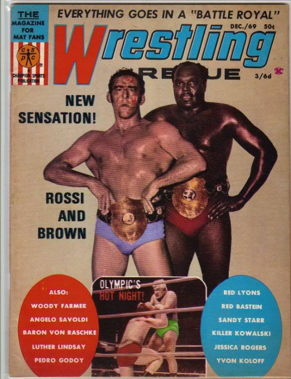 Wrestling Revue December 1969 Magazine PWcatalog
