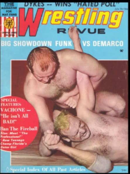 Wrestling Revue July 1970 Magazine PWcatalog