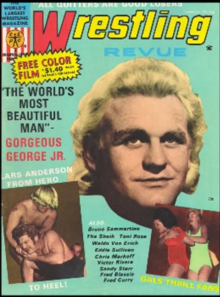Wrestling Revue November 1970 Magazine PWcatalog