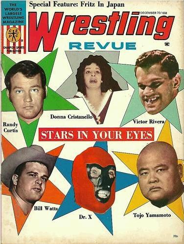 Wrestling Revue December 1970 Magazine PWcatalog