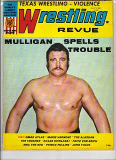 Wrestling Revue July 1971 Magazine PWcatalog