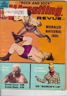 Wrestling Revue August 1971 Magazine PWcatalog