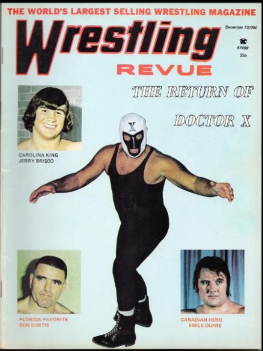 Wrestling Revue December 1972 Magazine PWcatalog