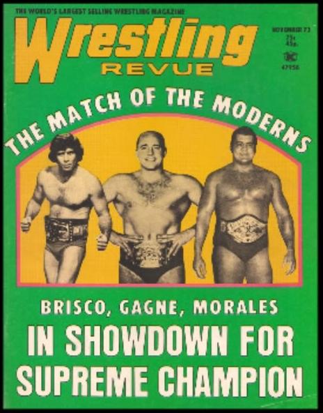 Wrestling Revue November 1973 Magazine PWcatalog