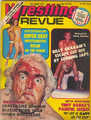 Wrestling Revue October 1975 Magazine PWcatalog