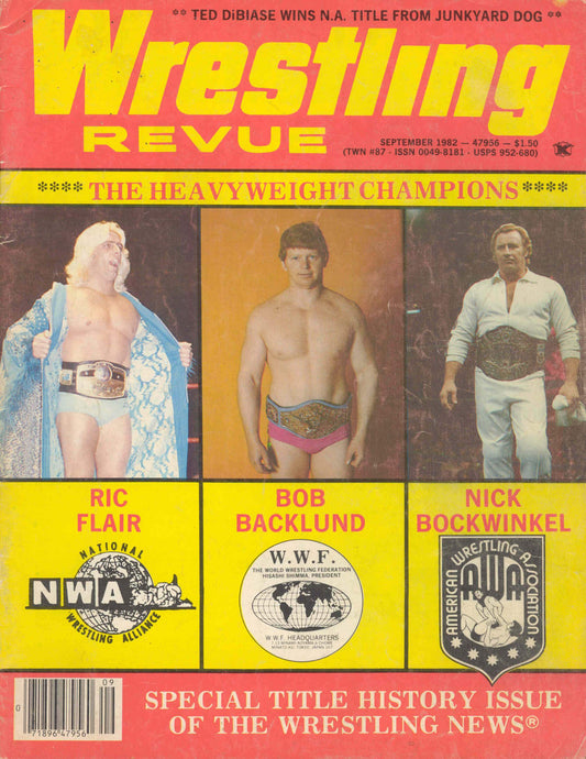 Wrestling Revue September 1982