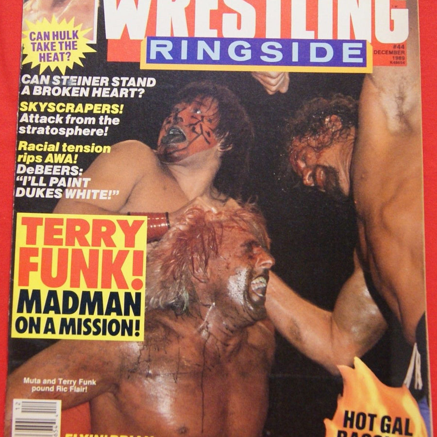 Wrestling Ringside December 1989 Magazine PWcatalog