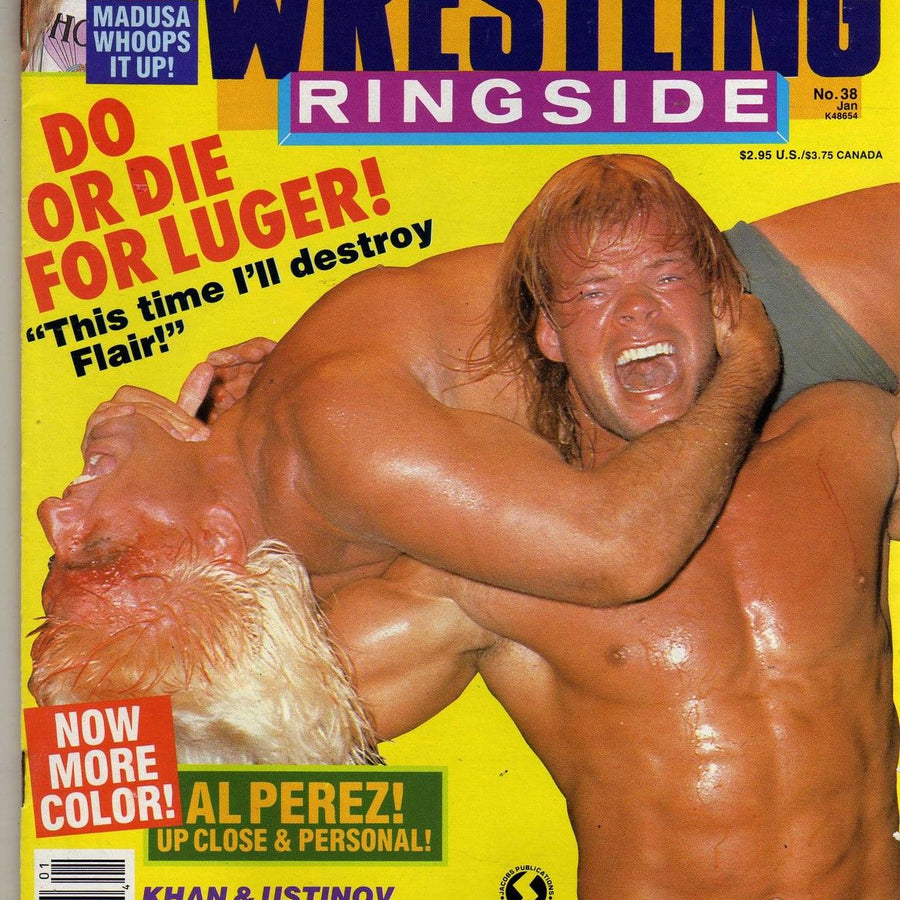 Wrestling Ringside January 1989 Magazine PWcatalog