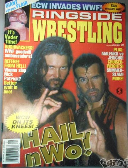 Wrestling Ringside January 1997 Magazine PWcatalog