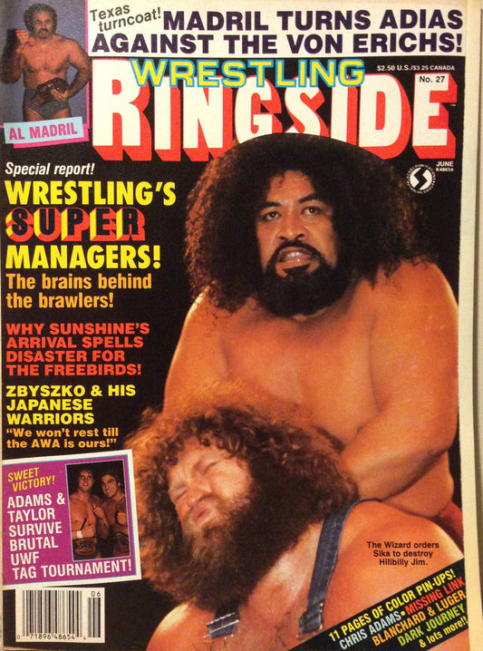 Wrestling Ringside  June 1987