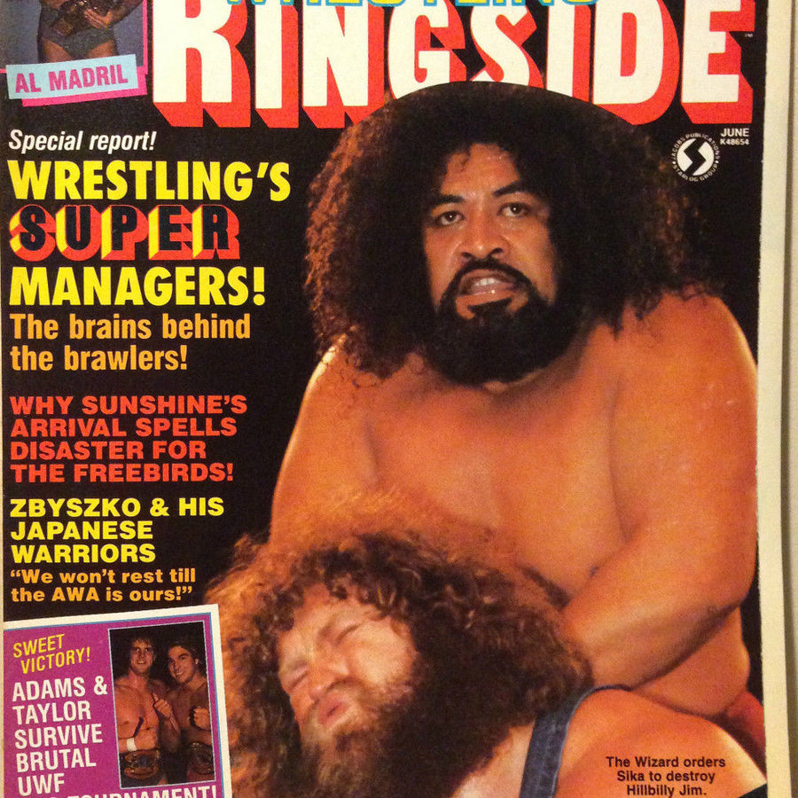 Wrestling Ringside June 1987 Magazine PWcatalog