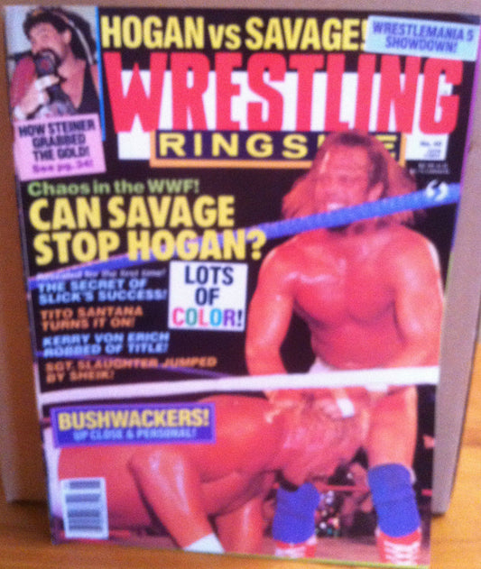 Wrestling Ringside  June 1989