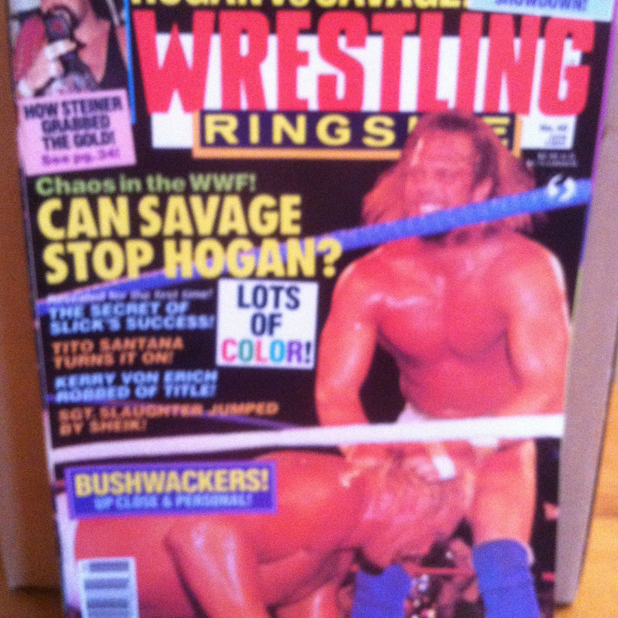 Wrestling Ringside June 1989 Magazine PWcatalog