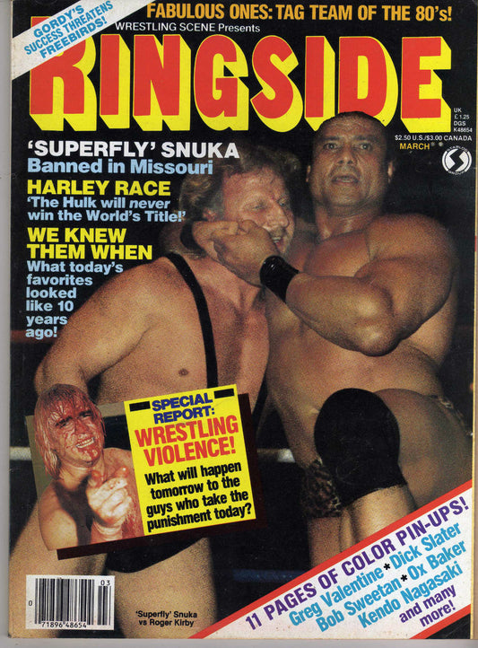Wrestling Ringside  March 1984