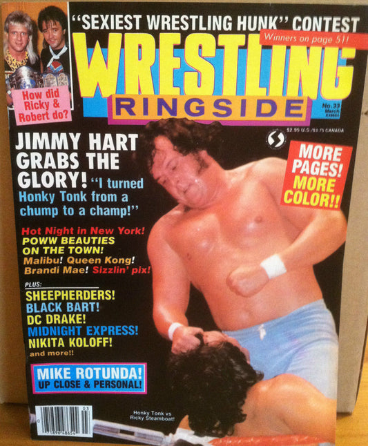 Wrestling Ringside  March 1988