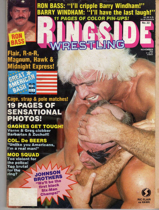 Wrestling Ringside  November 1986
