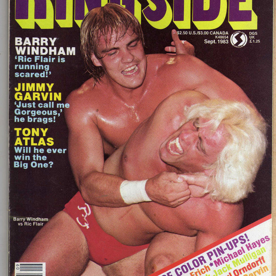 Wrestling Ringside September 1983 Magazine PWcatalog
