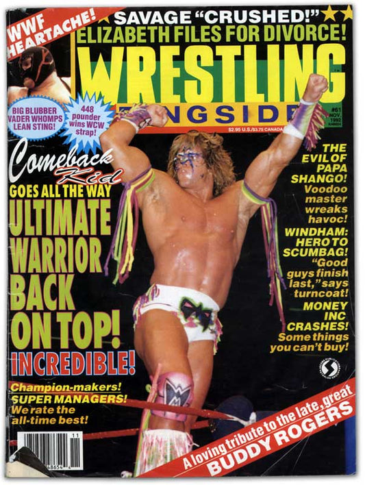 Wrestling Ringside November 1992