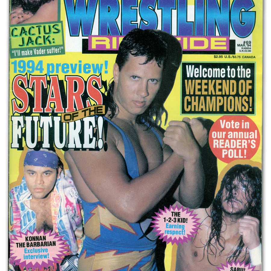 Wrestling Ringside March 1994 Magazine PWcatalog