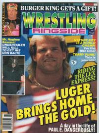 Wrestling Ringside 1994 Magazine PWcatalog