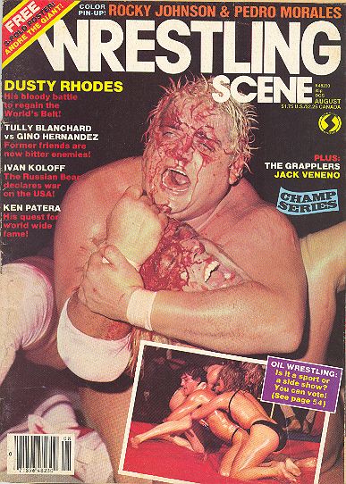 Wrestling Scene  August 1983