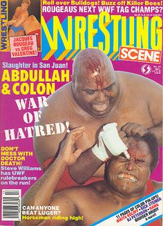 Wrestling Scene  December 1987