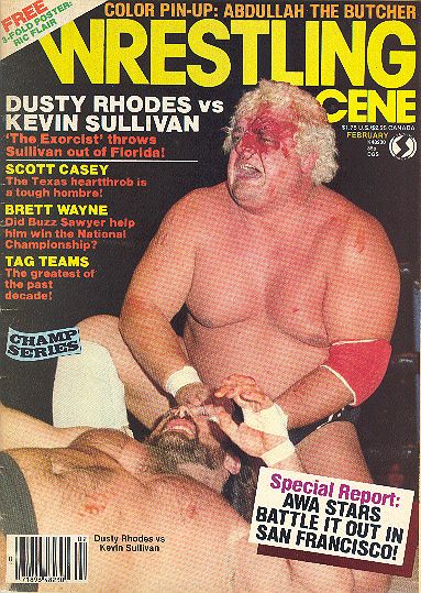 Wrestling Scene  February 1984