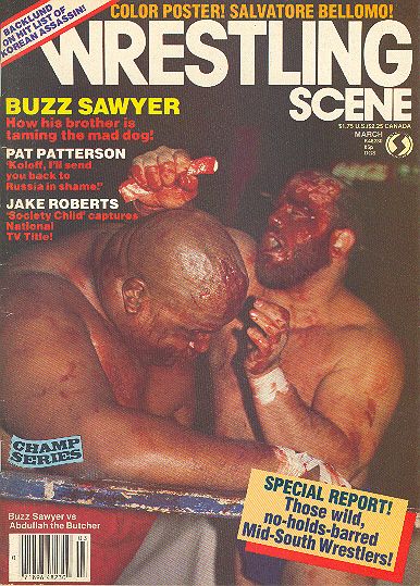 Wrestling Scene  March 1984