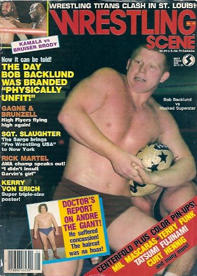Wrestling Scene May 1985 Magazine PWcatalog