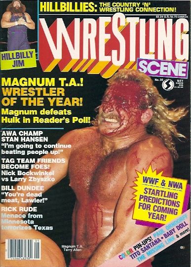 Wrestling Scene May 1986 Magazine PWcatalog