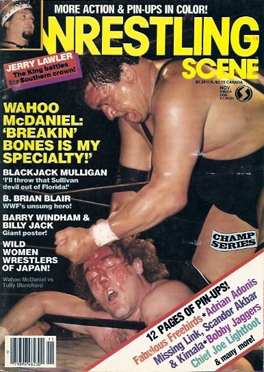 Wrestling Scene November 1984 Magazine PWcatalog