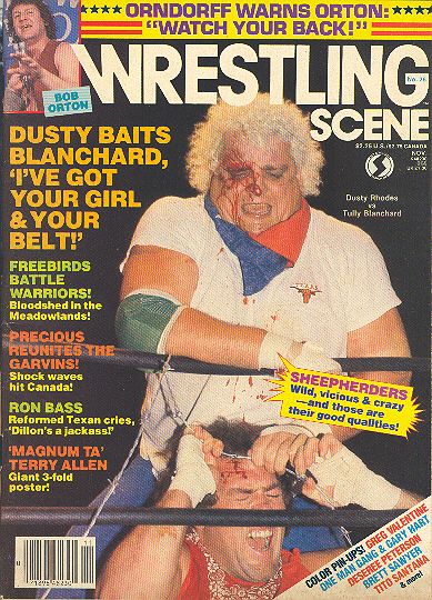 Wrestling Scene  November 1985