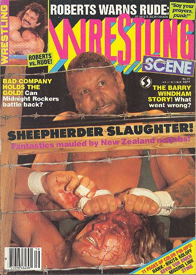 Wrestling Scene  September 1988
