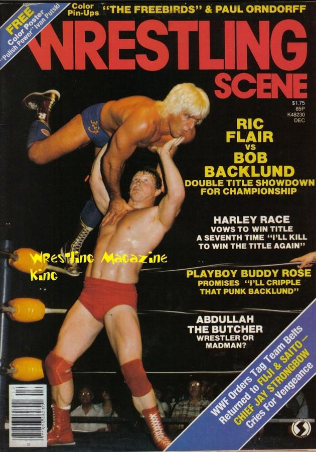 Wrestling Scene December 1982 Magazine PWcatalog