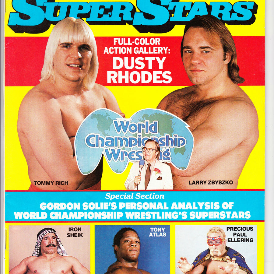 Wrestling SuperStars Fall 1983 Magazine PWcatalog