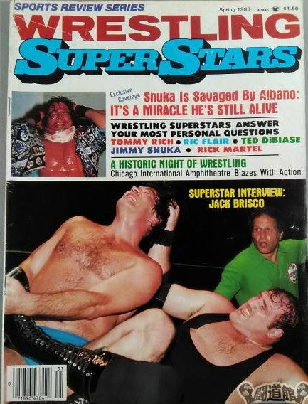 Wrestling SuperStars Spring 1983 Magazine PWcatalog