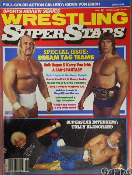Wrestling SuperStars Winter 1985 Magazine PWcatalog