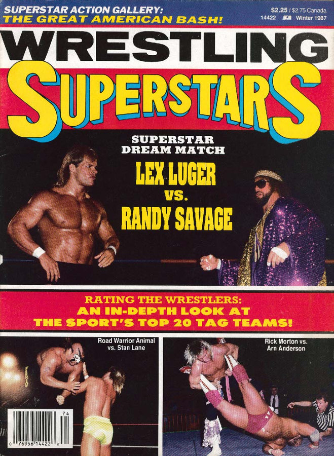 Wrestling Superstars 1987 Magazine PWcatalog