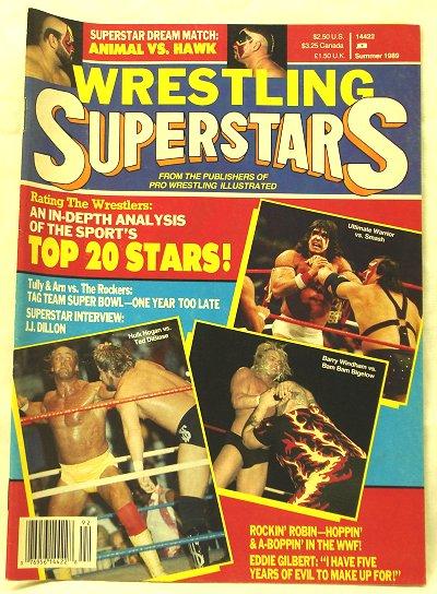 Wrestling Superstars 1989 Magazine PWcatalog
