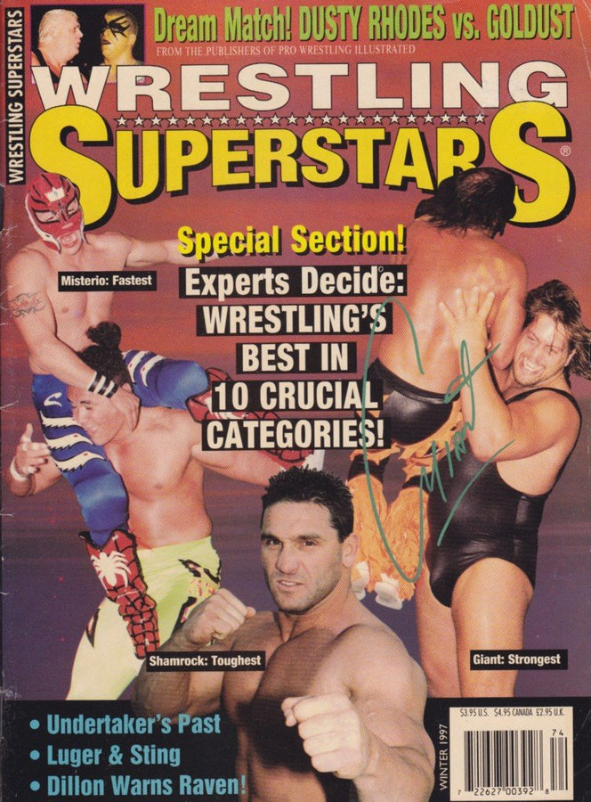 Wrestling Superstars 1997 Magazine PWcatalog