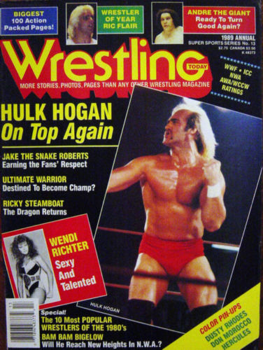 Wrestling Today 1989 Annual Magazine PWcatalog